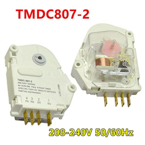 Replacement Defrost Timer for Midea/ /  Refrigerator Defrosting Timer Refrigerator Timer Control TMDC807-2 2