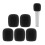 10pcs Mic Cover Microphone Windscreen for Most Handheld Microphone Windshield Thick Breathable Foam Mic Protector 3