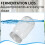 2 Pack 32 Oz Mason Jar Fermentation Kit, Fermentation Jars, Fermentation Lids, Fermenting Weights and Airlocks 4