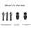 5 Pieces -New, Hot-End Assembly for  H2C 3D Printer Accessories 3