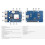 Cat-1/GNSS HAT for Raspberry Pi , Based  SIM7670G Module, Global Multi-Band LTE 4G Cat-1 Support, GNSS, 3x USB 2.0 5