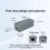Placa Ethernet 10G USB3.2 com Chip RTL8159, Placa Ethernet USB-C Externa de 10 Gigabits para /USB4/3.2/3.0 4