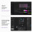 K1 PRO Visual Mechanical Keyboard Macro LCD Wired Gaming Keyboard RGB Backlight Ergonomics Keyboard Black 5