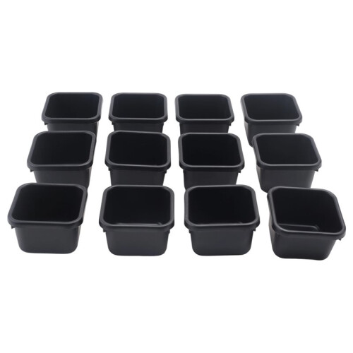 Tool Box Organizer and Storage Tray, Tool Box Drawer Organizer Bins, Toolbox Organizer Tray Divider Set, Black 32 Pack