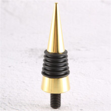Blank Bottle Stopper Classic Bottle Stopper with Threaded Post Wine Stopper Insert Hardware for Wine Turning DIY Project