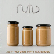 Peanut Butter Mixer Mixing Tool Multifunctional Stainless Steel Nut Butter Hand Mixer Jam Mixing Tool