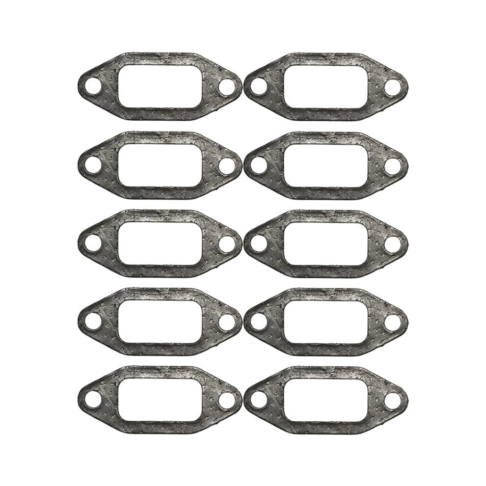 10Pcs Exhaust Muffler Gasket For 362 365 371 372 372Xp 385 390 503 77 59-01 Replace 503 77 59-01 6033558075699