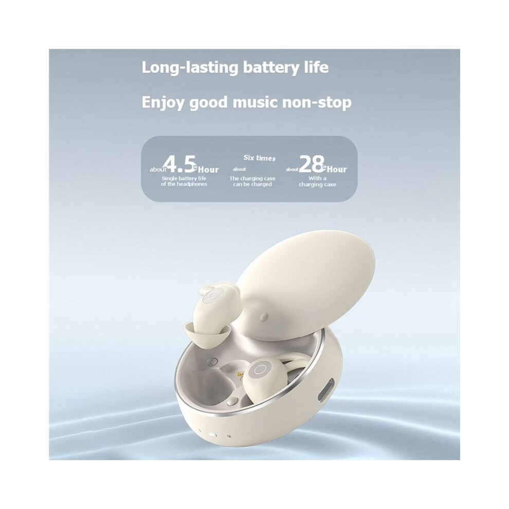 Wireless 5.3 Sleep Headphones Noise Blocking Sleep Headphones Small Earplugs For Side Sleepers Gray 6033075573999