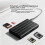 4 in 1 USB Type-C Card Reader for CF  TF Micro- Micro Memory Card Dual USB-A & Type-C Interface  Card Adapter 6