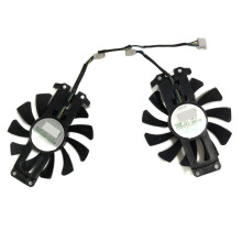 1 Par Nya Grafikkortsfläktar för ZOTAC GTX 960 GTX960 4G PCI-EDC, GA81S2U Grafikkortsreparationsdelar