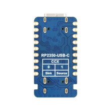 2Pcs RP2350A USB-C Ontwikkelbord met Ingebouwde Temperatuursensor voor Raspberry Pi RP2350A MCU Ontwikkelbord