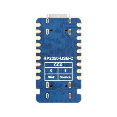 2Pcs RP2350A USB-C Dev Board Built-in Temperature Sensor for Raspberry Pi RP2350A MCU  Development Board