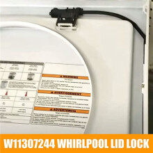 5X W11307244 W10682535 Wasmachine Deksel Vergrendelingsschakelaar Vervanging (3 Draden) Geschikt voor , Wasmachine Deksel Deurvergrendeling