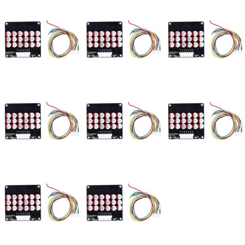 8X 6S Active Equalizer Balancer Lifepo4 / Lipo/ LTO Battery  Equalization Capacitor BMS Board