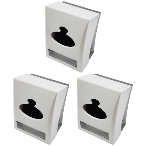 3X Soporte de Rollo de Papel para Hotel