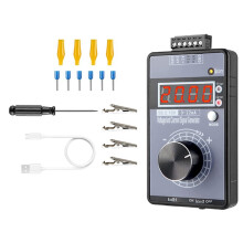 3X 0/4-20MA 0-10V Signal Generator,Analog Generator with 4-Digit LCD Display,Accuracy 0.01,for PLC/Panel Testing