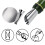 2000 Pcs 3 Inch Silver Wine Pourer Discs Drip-Proof Drip Pouring Pour Spout Pour Wine Thin Slice 1