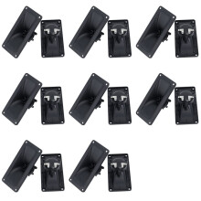 Altoparlante Tweeter Piezoelettrico da 16 Pezzi Altoparlante Tweeter nel Ceramica 150W Altoparlanti Audio Quadrati Alti