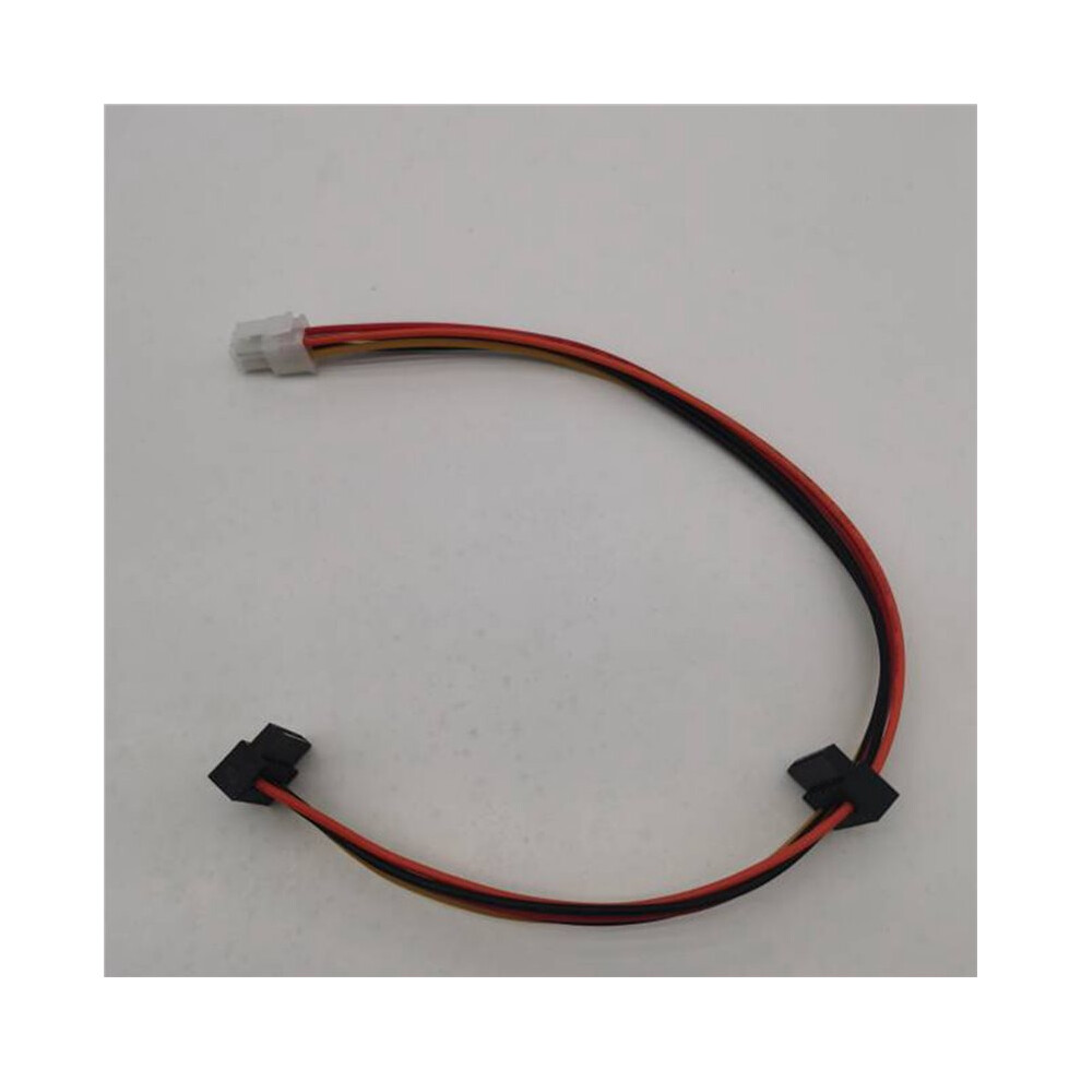 10X Atx Motherboard 4Pin To 2-Port Serial Ata Hard Drive Adapter Power Cable For Ipc & Tax Controller 18Awg 6033375288418