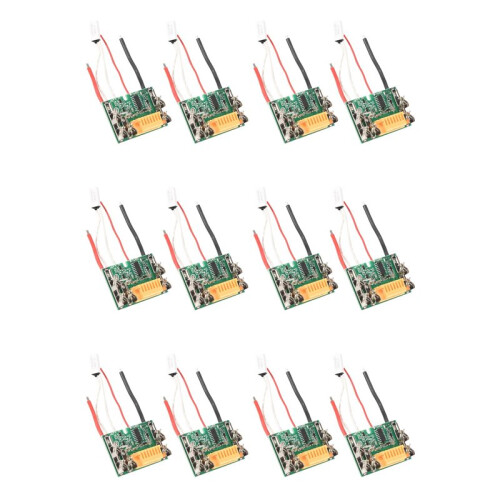 12St PCB-Kretsmodulkortsdelar 18V Batterichipskretskortsbyte för  BL1830 BL1840 BL1850 LXT400