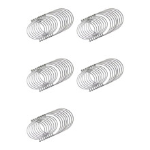 Paquet 40 Poignées en Acier Inoxydable pour Bocal une Conserves,Bocaux Conserve,Crochets de Bocal une Conserves et Crochets pour la Bouche