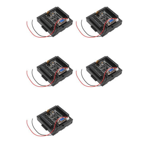 5X Programmable Controller FX1N-20MT PLC Module Regulator Industrial Control Board DC24V Programmable Logic Controller