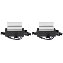 2X Módulo de Resistencia del Motor del Ventilador del Calentador de A/C para Tahoe Trailblazer 1580567 89018778