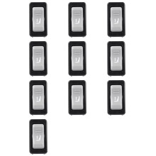 10X Interruttore di Sollevamento Sedile del Conducente Camion Interruttore Sollevamento Sedile con Sospensione Pneumatica Interruttore Singolo