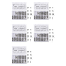 5000Pcs Stainless Steel Eyeglasses Watch Repair Screw Replacement Kit Set Tiny Screws Nut Assortment Repair Tool Kit Set