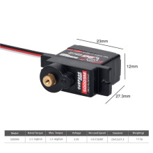 SURPASS HOBBY 32PCS S0009M 9G Digital Servos Metal Gear Servo 1.4KG Steering Gear for Airplane Boat Ship Plane