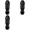 3X Plastic Front Wheel for  Protector for  CRF50 Dirt Pit Bike (Black) 2