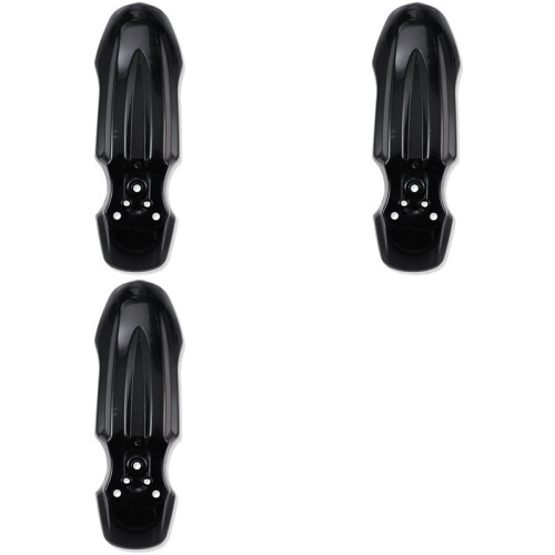 3X Plastic Front Wheel for  Protector for  CRF50 Dirt Pit Bike (Black) 1