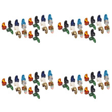 Finger Picks, Medium, Flat Thumbpicks, Celluloid Guitar Finger Picks (96 Pieces Forefinger Picks)