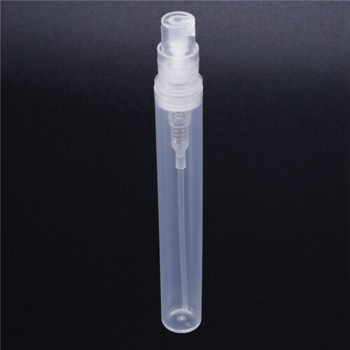 500Pcs / Lot 5Ml Empty Transparent Plastic Spray Bottle Makeup Perfume Atomizer Refillable Bottle