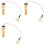 3X Sensor RPM Sender M16 for Non-Logo Tachometer 2