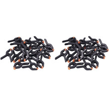 40x Adjustable Nylon Spring Clamps 2 Inch Muslin Clamps for Photo Studio Backdrops Woodworking Diy Projects (2Inch)