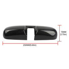 2X Universele Achteruitkijkspiegelhoes van Koolstofvezel voor Interieuraccessoires voor EP3 FD2