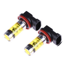 10 X Luci Led Ad Alta Potenza 100W H8 H11 Fendinebbia Gialla 2828 20Led Lampada Frontale