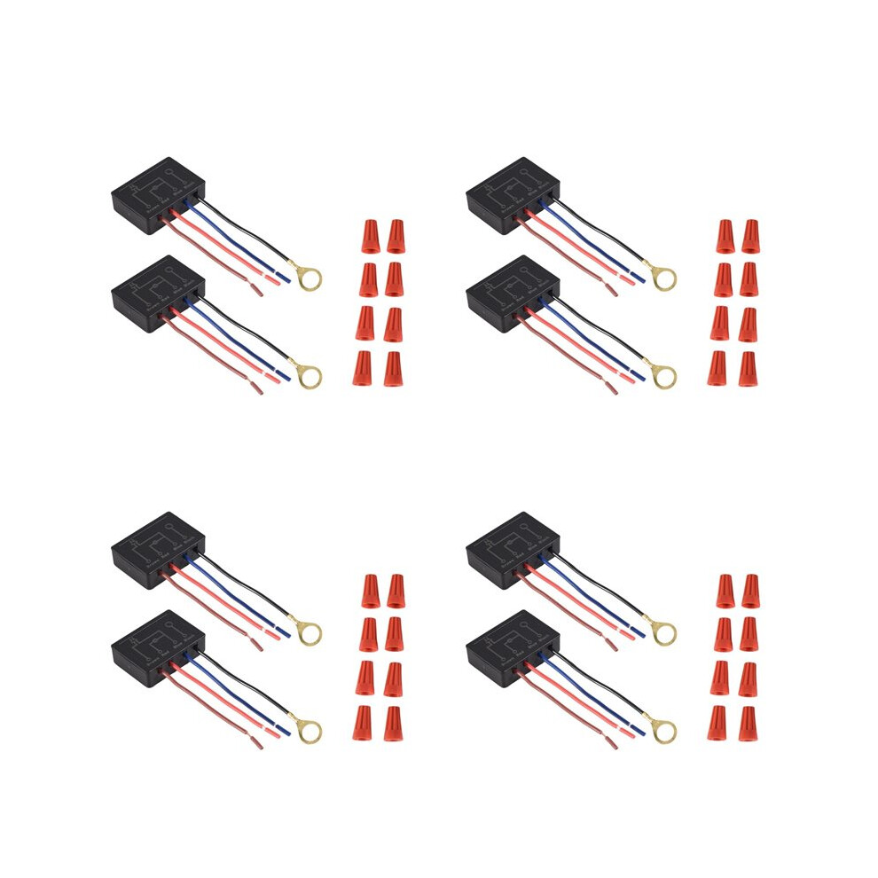 Touch Lamp 8 Pack,Touch Lamp Control Module For Dimmable Led,Bulbs,Lamp Replacement Kit With Wiring Caps 6031540194038