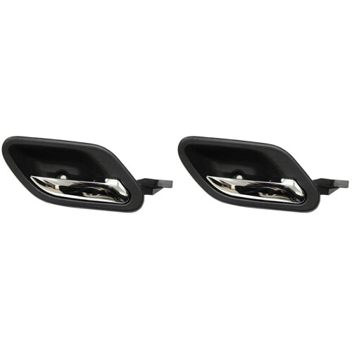 2X Right Black with Chrome Inside Door Handle for  E38 E39 51218226050