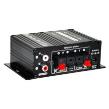 5X AK-270 AK270 12V  HIFI Power Amplifier Audio Home Car Theater Amplifier 2 Channel Amplifier USB/ AUX Input
