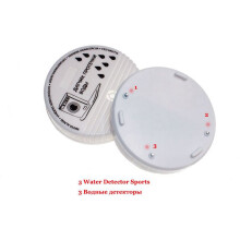 6X Water Overflow Leakage Alarm Sensor Detector 90dB Water Level Alarm Leak Flood Detection Home Security Alarm System