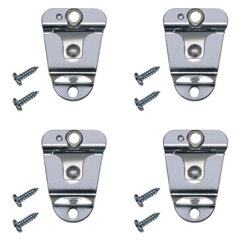 8 Pack Quality Microphone Hang  Clip for Mobile Two-Way Radios TAP-9073B