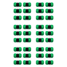 36Pcs Hose Repair Connector Extender for Join 1/2 Inch Garden Hose Pipe Quick Repair Connection Garden Hose Joiner