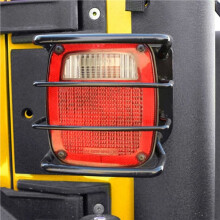 4x Car Exterior Accessories Tail Light Protector Tail Light Cover for   TJ YJ 1997-2006