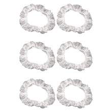 300Pcs Universal Disposable Plastic Steering Wheel Cover Elastic Trim Disposable Truck Car Steering Wheel Covers Films