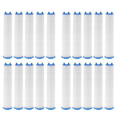 20 Piece Hand Shower Filter Core Bathroom Bathtub Shower Filter Core Water Purifier 1