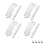 12 Pack Window Sash Locks, Window Latches Replacement Sash Locks White Fits Horizontal Sliding Window 2