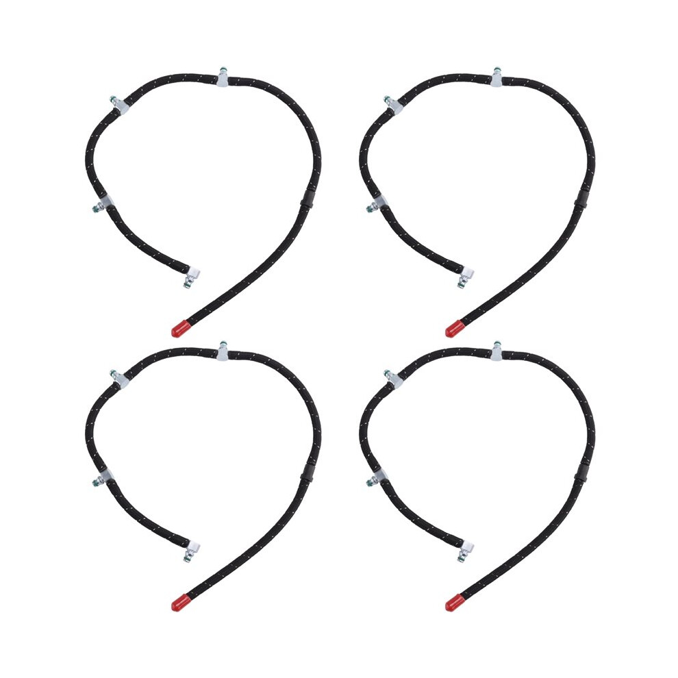 4X Fuel Return Pipe Fuel Injector Leak Off Hose For 31471-4A440 314714A440 4713321052196