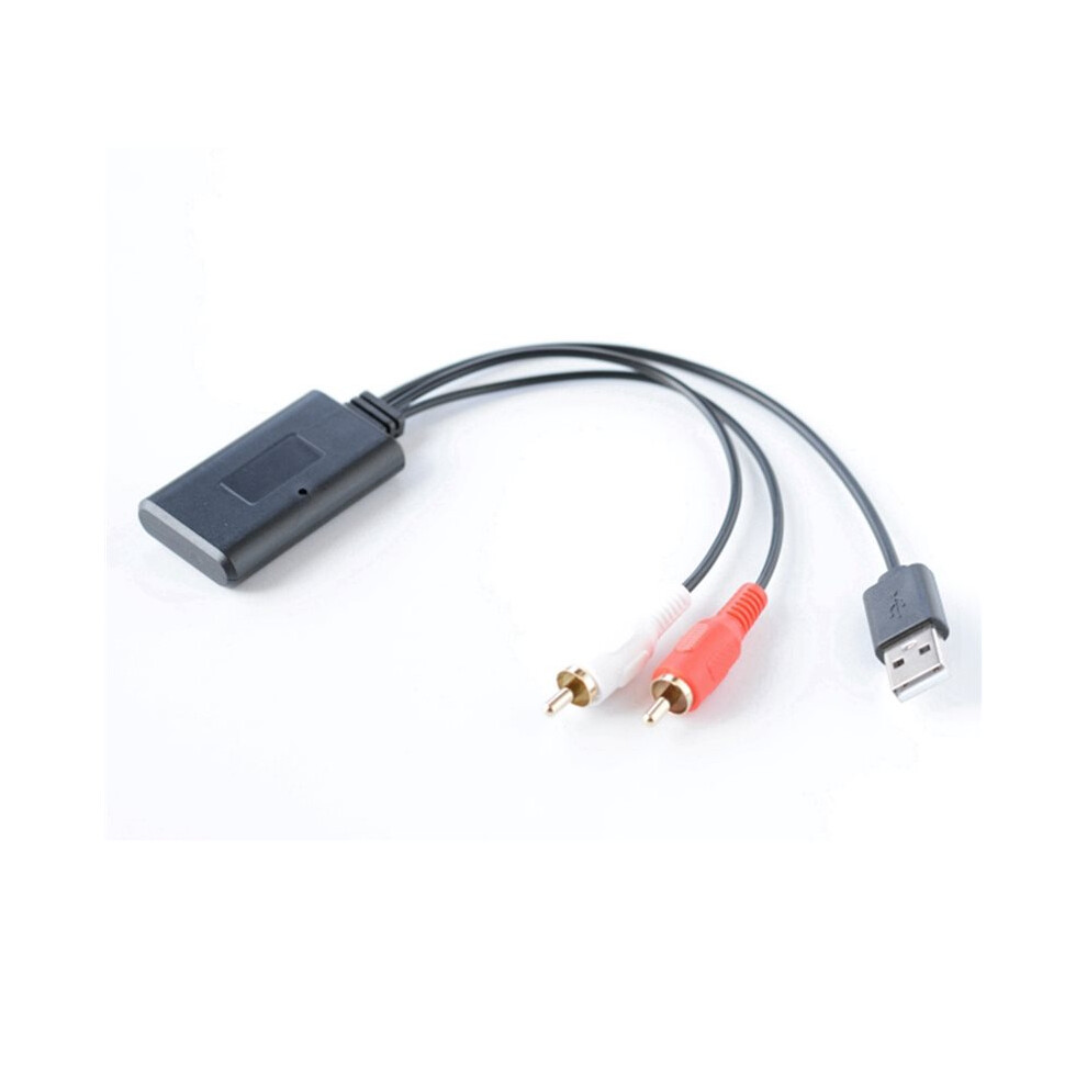 5X Car Universal Wireless Module Music Adapter Rca Aux Audio Cable Usb Powered 6031214953282